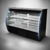 Thumbnail image #3 for Fogel Mirage Series 72-Inch Curved Glass Refrigerated Deli Service Case, Black Exterior