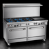 Thumbnail image #3 for Southbend Ultimate 60-Inch Gas Restaurant Range with 6 Non-Clog Burners, 24-Inch Griddle, and 2 Convection Ovens