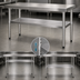 Thumbnail image #3 for Steel Works Stainless Adjustable Undershelf for 48 x 30 x 36-Inch Work Table