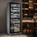Thumbnail image #4 for Eurodib USA WD5121 Commercial Wine Showcase Cooler, Stainless Steel, 104 Champagne / 162 Standard Bottle Capacity