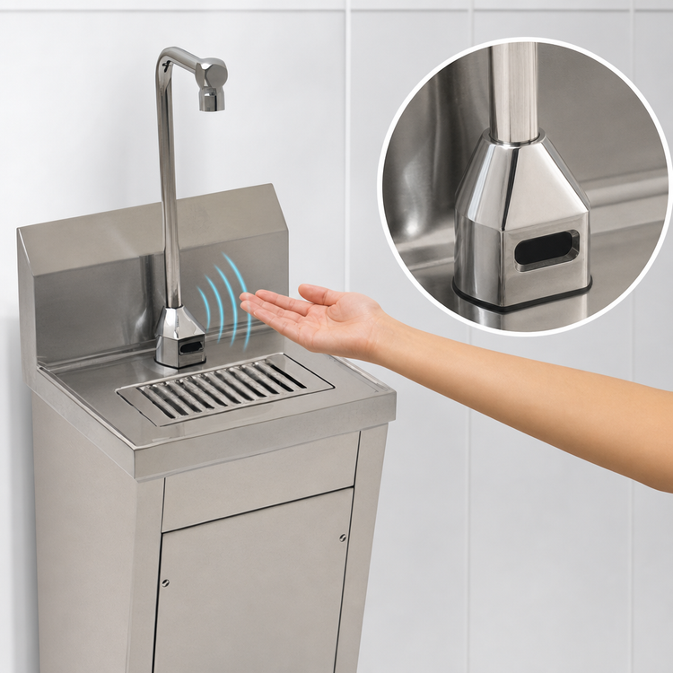 Product image #3 for Eagle Group Wall-Mounted Hands-Free Single-Faucet Bottle Filler Station
