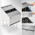 Thumbnail image #3 for Krowne Royal Series Freestanding Underbar Liquor Bottle Display Unit, 20 x 24 Inch, 25-Bottle Capacity