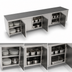 Thumbnail image #3 for John Boos Enclosed Stainless Steel Work Table with Cabinet Base, Safety Edge, 144
