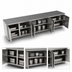 Thumbnail image #3 for John Boos Enclosed Stainless Steel Work Table with Cabinet Base, 3 Hinged Door Sets, 144 x 30 Inches