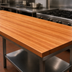 Thumbnail image #3 for Boos Block 96-Inch x 32-Inch x 3-Inch American Cherry Edge Grain Kitchen Countertop, Varnique Finish