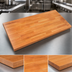 Thumbnail image #3 for Boos Block American Cherry Edge Grain Kitchen Countertop, 96 x 36 x 1-1/2 Inch, Penetrating Oil Finish
