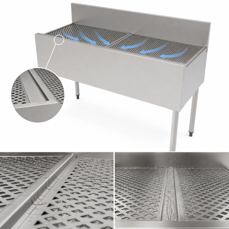 Pitched Drainboard Top