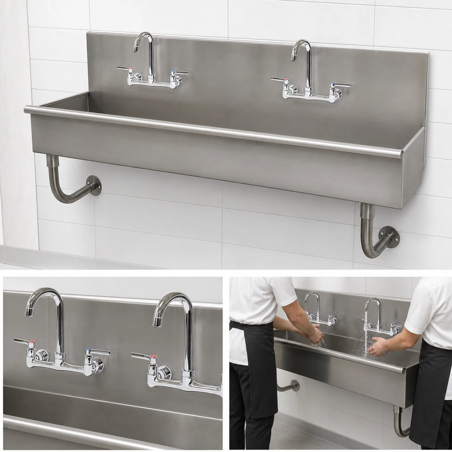 Two Handwashing Stations