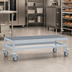 Thumbnail image #3 for Fermostock Mobile Louvered/Slotted Aluminum Dunnage Rack with 5-Inch Casters, 59