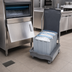 Thumbnail image #3 for SmartCART 75 Mobile Polyethylene Ice Caddy with 3 Totes, 75 lb Capacity