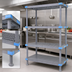 Thumbnail image #3 for Quantum Millenia Polymer Stationary Starter Shelving Unit, 30 x 24 x 74 Inches, 2,000 lb. Capacity, Gray