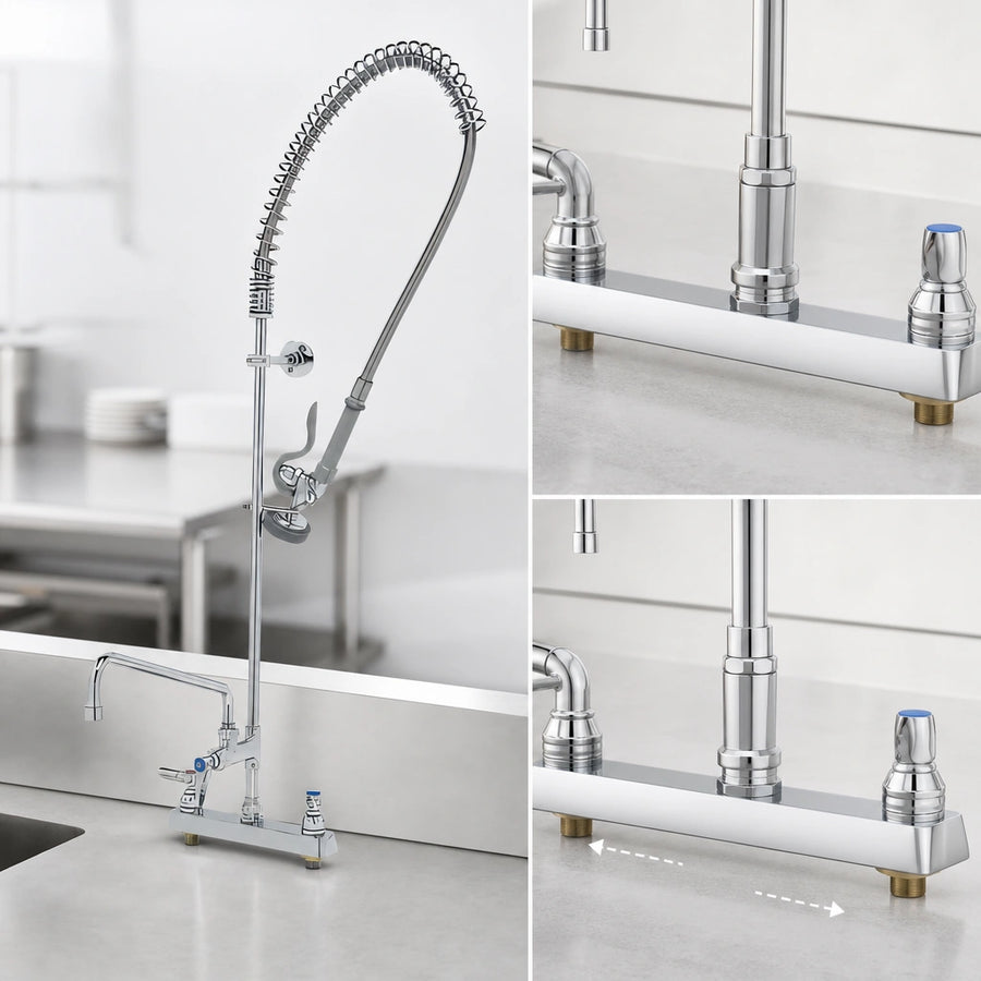 Deck-Mount Workboard Faucet