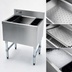 Thumbnail image #3 for Advance Tabco Underbar Basics 36-Inch Cocktail Ice Bin, 16-Inch Deep, 155 lb Capacity