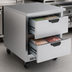 Thumbnail image #3 for Beverage-Air 32-Inch One-Section Worktop Freezer with 2 Drawers, 7.2 Cu. Ft., Flat Top