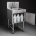 Thumbnail image #3 for Spec-Bar Cabinet-Style Wet Waste Sink with 3-Container Chemical Storage, 12 Inch W x 24 Inch D