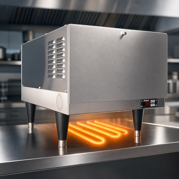 Product image #3 for Hubbell J627 Commercial Electric Booster Heater, 27 kW, 6-Gallon Stainless Steel Tank