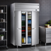 Thumbnail image #3 for Beverage Air P-Series Two-Section Reach-In Refrigerator, 44.57 Cu. Ft., Top-Mounted Self-Contained, Solid Doors