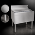 Thumbnail image #3 for Glastender IBB-30 Underbar Stainless Steel Ice Bin with Sliding Cover