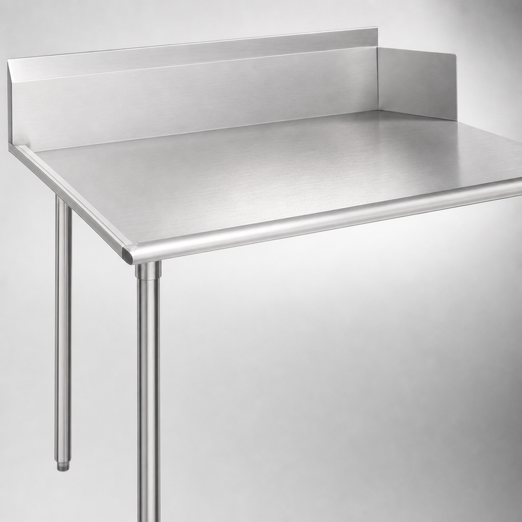 Product image #3 for John Boos E-Series Clean Straight Dishtable, 26 x 30 Inches, Right-to-Left Operation