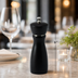Thumbnail image #3 for Winco Maestro Modern 6-Inch Beechwood Pepper Mill with Carbon Steel Grinder
