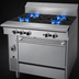 Thumbnail image #3 for Garland Cuisine Series 36-Inch Heavy Duty Gas Range with 4 Open Burners and Standard Oven