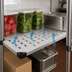 Thumbnail image #3 for Metro Super Erecta 36 x 18 Inch Louvered Embossed Stainless Steel Shelf with Ship's Edge
