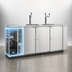 Thumbnail image #4 for Perlick DDC92 Concessionaire Self-Contained Direct-Draw Draft Beer Dispenser, 92-Inch, 4 Half-Barrel Capacity, Stainless Steel