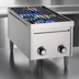 Thumbnail image #3 for Wells H-2412G 12-1/8-Inch Gas Countertop Hotplate, 2 Burners, Natural Gas