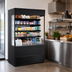 Thumbnail image #3 for True 48-Inch Vertical Air Curtain Refrigerated Merchandiser with Glass Sides and 4 Adjustable Shelves