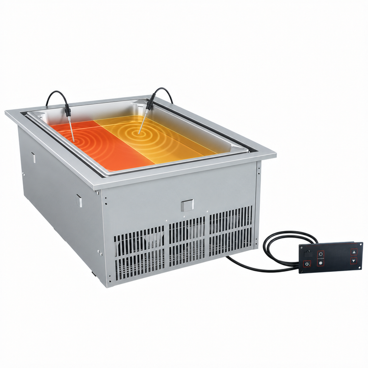 Product image #3 for Hatco Drop-In Induction Dry Well for 1 Full-Size Pan, 720W, 208-240V