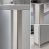 Thumbnail image #3 for John Boos Outside Corner Stainless Steel Corner Guard, 2 x 2 x 60 Inch