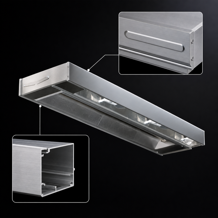 Product image #3 for Eagle RedHots 66-Inch Lighted Strip Heat Lamp with Remote, 208V