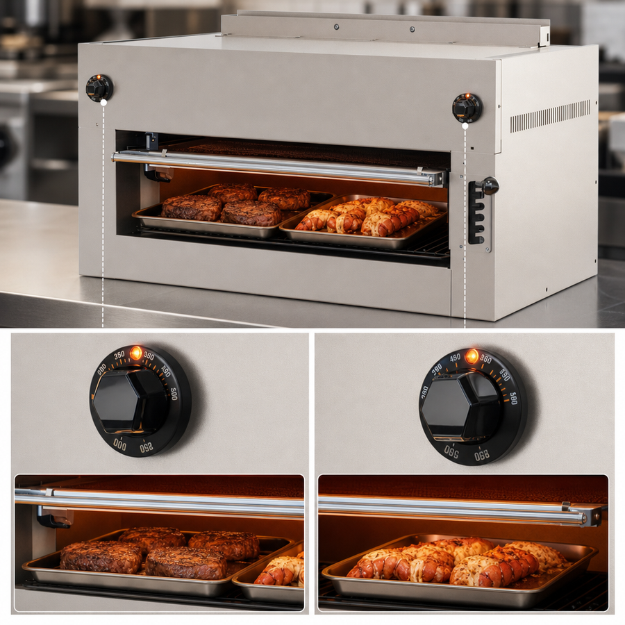 Dual Temperature Controls