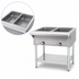 Thumbnail image #3 for Eagle Group 33-Inch Electric Hot Food Table, Open Base, 2 Dry Wells, 208V 3-Phase