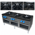 Thumbnail image #3 for Comstock-Castle 54-Inch Gas Stock Pot Range with Open Front Cabinet Base