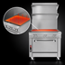 Thumbnail image #3 for Southbend Platinum 24-Inch Heavy Duty Gas Modular Uniform Hot Top Range