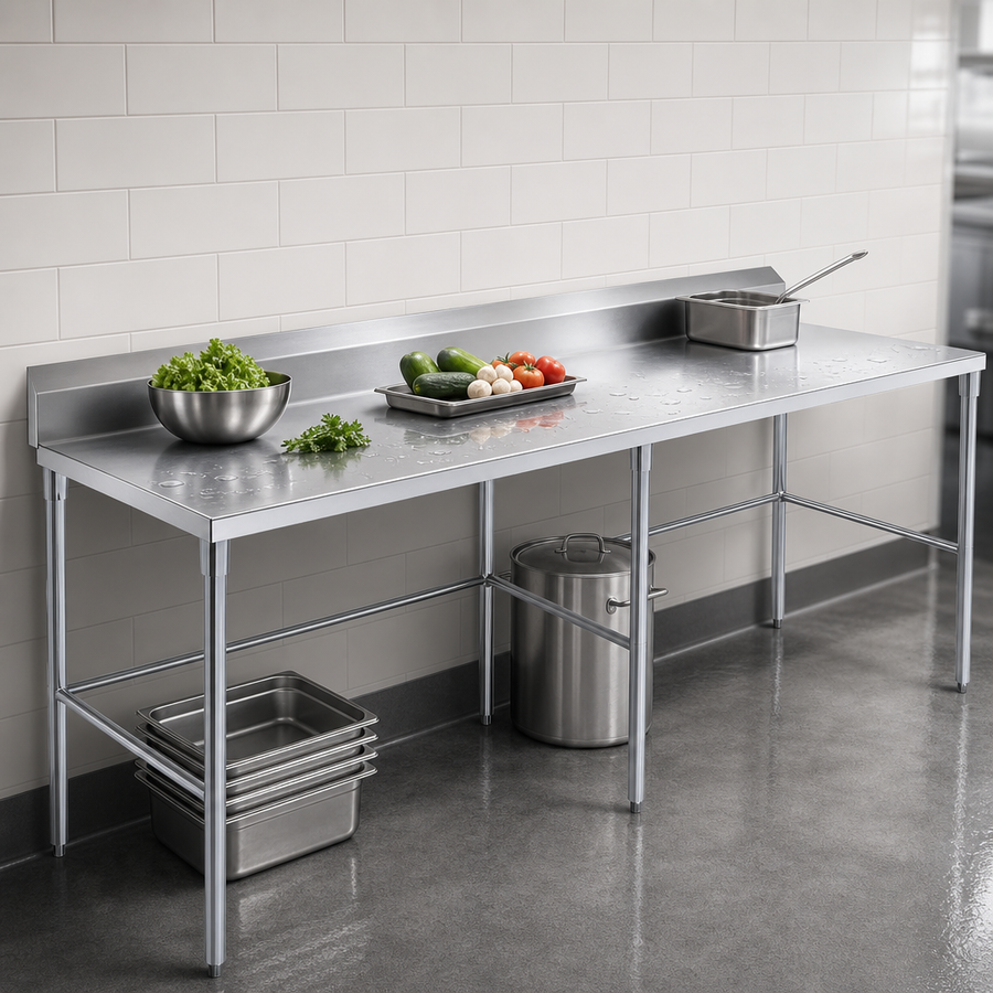 18-Gauge 430 Stainless Steel Top