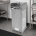 Thumbnail image #3 for John Boos Pro-Bowl Stainless Steel Freestanding Floor-Mount Hand Wash Sink with 14 x 10 x 5-Inch Bowl, Side Splashes, and 9-3/4-Inch Backsplash