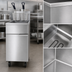 Thumbnail image #2 for Atosa CookRite 40 lb. Natural Gas Floor Fryer with Manual Controls