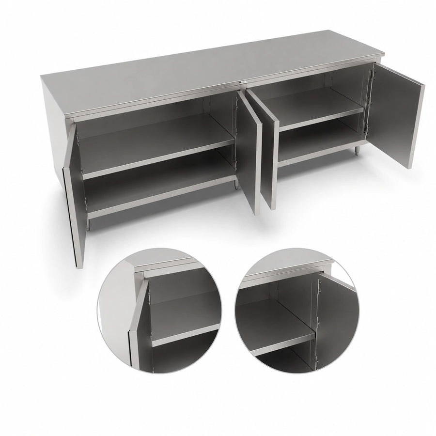 Cabinet Base with Hinged Doors