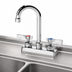 Thumbnail image #3 for Krowne Royal Series 4-Inch Center Deck-Mount Manual Faucet with 3-1/2-Inch Gooseneck Spout