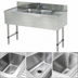 Thumbnail image #3 for Advance Tabco Special Value Series 48-Inch 2-Compartment Stainless Steel Bar Sink with Dual 12-Inch Drainboards