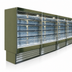 Thumbnail image #3 for Howard-McCray 35E Series Remote Dairy Open Merchandiser, 51-Inch Wide x 78.5-Inch High, Straight Sides, Stainless Steel, LED