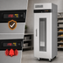 Thumbnail image #3 for Turbo Air M3 Series Reach-In Glass Door Heated Holding Cabinet with Universal Tray Slides, 1 Section, 22.7 Cu. Ft., Left-Hinged