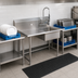 Thumbnail image #3 for BK Resources 60-Inch Straight Left-to-Right Soiled Dish Table with 20 x 20 x 8 Pre-Rinse Sink and 10-Inch Backsplash
