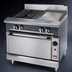 Thumbnail image #3 for Vulcan V Series 36-Inch Heavy Duty Gas Range with Manual Griddle and Convection Oven