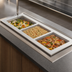 Thumbnail image #3 for Short-Sided 2-Pan Drop-In Hot Well with Auto-Fill, Manifold Drain, Infinite Controls, 120V
