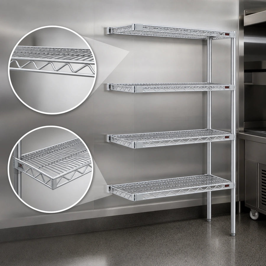 Patented QuadTruss® Shelf Design
