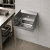 Thumbnail image #4 for BK Resources 14 x 10 Inch Wall-Mount Hand Sink with Side Splash, T-304 Stainless Steel