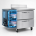 Thumbnail image #3 for Continental Refrigerator SWF32NBS-D 32